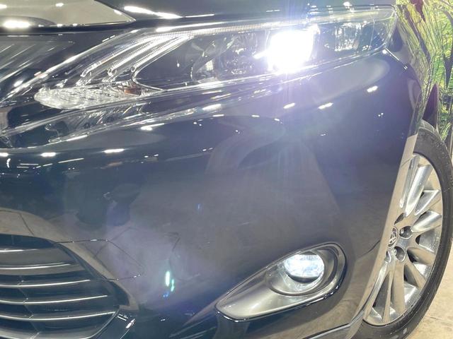 ハリアー プレミアム 禁煙車 純正9型ナビ バックカメラ クルーズコントロール LEDヘッド オートハイビーム ハーフレザーシート ウッドコンビハンドル 純正18インチアルミ 電動リアゲート(12枚目)