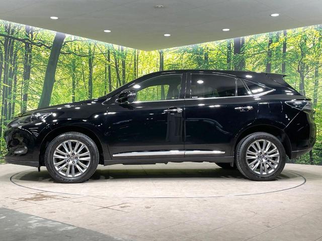 ハリアー プレミアム 禁煙車 純正9型ナビ バックカメラ クルーズコントロール LEDヘッド オートハイビーム ハーフレザーシート ウッドコンビハンドル 純正18インチアルミ 電動リアゲート(37枚目)