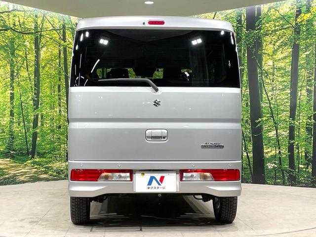 エブリイワゴン JPターボ SDナビ 衝突被害軽減システム 禁煙車 コーナーセンサー スマートキー ETC 車線逸脱警報 オートライト オートエアコン Bluetooth CD DVD再生 フルセグTV(14枚目)