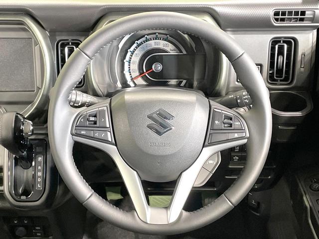 ハスラー タフワイルド　届出済未使用車　衝突軽減　コーナーセンサー　スマートキー　ＬＥＤヘッド　ルーフレール　純正１５インチアルミ　オートハイビーム　車線逸脱警報　オートライト　オートエアコン　レーダークルーズ（11枚目）