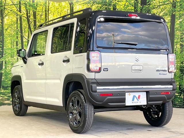 ハスラー タフワイルド　届出済未使用車　衝突軽減　コーナーセンサー　スマートキー　ＬＥＤヘッド　ルーフレール　純正１５インチアルミ　オートハイビーム　車線逸脱警報　オートライト　オートエアコン　レーダークルーズ（17枚目）