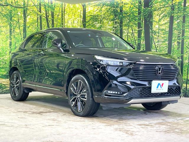 ヴェゼル ｅ：ＨＥＶ　Ｚ　純正９型ナビ　全周囲カメラ　衝突軽減　電動リアゲート　ハーフレザーシート　ドラレコ　コーナーセンサー　スマートキー　ＬＥＤヘッド　ＥＴＣ２．０　純正１８インチＡＷ　オートハイビーム（16枚目）