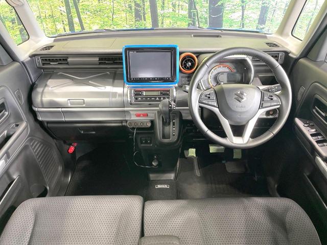 スペーシアギア ハイブリッドXZ ターボ 禁煙車 スズキセーフティサポート 純正8型ナビ 全周囲カメラ 両側電動ドア クルコン シートヒーター ルーフキャリア LEDヘッド オートハイビーム ルーフレール クリアランスソナー(2枚目)