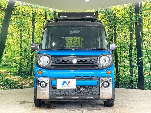 スペーシアギア ハイブリッドXZ ターボ 禁煙車 スズキセーフティサポート 純正8型ナビ 全周囲カメラ 両側電動ドア クルコン シートヒーター ルーフキャリア LEDヘッド オートハイビーム ルーフレール クリアランスソナー(14枚目)