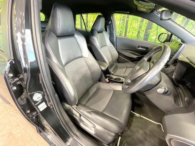 カローラツーリング ダブルバイビー　禁煙車　トヨタセーフティーセンス　純正９型ナビ　バックカメラ　レーダークルーズ　ハーフレザーシート　純正１７インチアルミ　ＬＥＤヘッド　オートマチックハイビーム　ＥＴＣ　ドラレコ（8枚目）