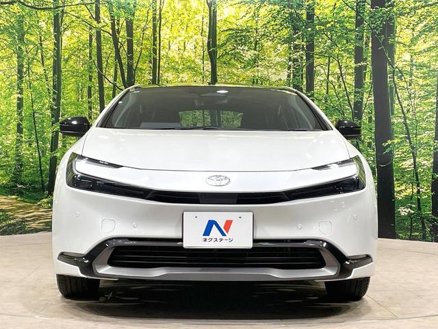 プリウス Ｚ　禁煙車　パノラマルーフ　トヨタセーフティーセンス　純正１２．３型ナビ　全周囲カメラ　シートベンチレーション　革シート　ブラインドスポットモニター　ステアリングヒーター　デジタルインナーミラー（14枚目）