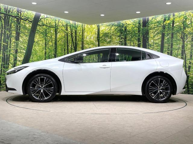 プリウス Ｚ　禁煙車　パノラマルーフ　トヨタセーフティーセンス　純正１２．３型ナビ　全周囲カメラ　シートベンチレーション　革シート　ブラインドスポットモニター　ステアリングヒーター　デジタルインナーミラー（46枚目）
