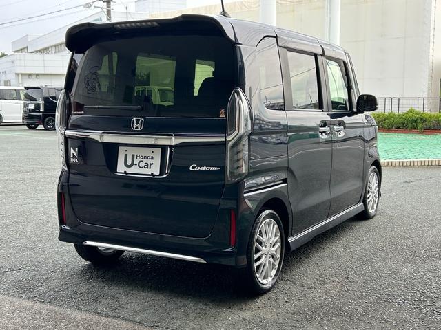 N-BOXカスタム Lターボ 1年保証・ワンオーナー・禁煙車・ホンダ純正ナビ・両側電動スライドドア・シートヒーター(8枚目)