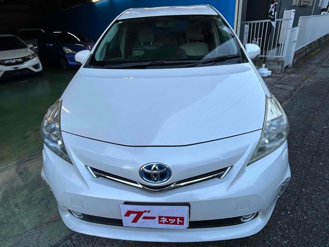 プリウスアルファ Ｇ　ＥＴＣ　バックカメラ　ナビ　クリアランスソナー　オートクルーズコントロール　アルミホイール　オートライト　ヘッドライトウォッシャー　後席モニター　スマートキー　３列シート　ＣＶＴ　盗難防止システム（12枚目）