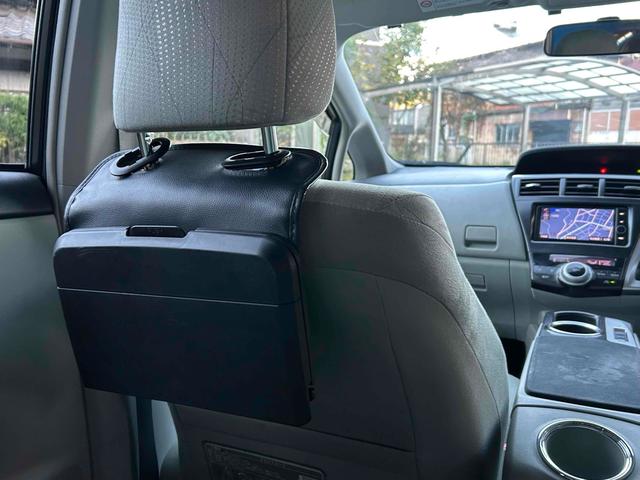 プリウスアルファ Ｇ　ＥＴＣ　バックカメラ　ナビ　クリアランスソナー　オートクルーズコントロール　アルミホイール　オートライト　ヘッドライトウォッシャー　後席モニター　スマートキー　３列シート　ＣＶＴ　盗難防止システム（27枚目）