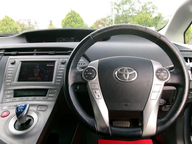 プリウス Ｇ　Ｔチェーン　ハイブリッド　純正ナビ　フルセグ　Ｂｌｕｅｔｏｏｔｈ　クルーズコントロール　運転席電動シート　ＨＩＤ　オートライト　オートエアコン　スマートキー　プッシュスタート　ＥＴＣ　純正ホイール（48枚目）