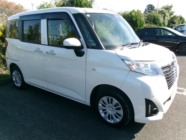 ルーミー Ｘ　Ｓ　Ｔチェーン　スマートキー　プッシュスタート　ナビ　ワンセグ　Ｂｌｕｅｔｏｏｔｈ　バックカメラ　ＥＴＣ　エアコン　両側スライド片側電動スライドドア　衝突軽減ブレーキ　オートライト（7枚目）