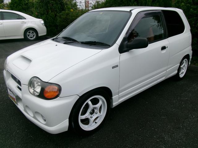 アルトワークス RS/Z Tチェーン 4WD 5MT ターボ JWORKSマフラー 運転席レカロシート 車高調 ZERO1000エアクリーナー A-TECH FINAL SPEED 14インチ5.5jホイール ETC(6枚目)