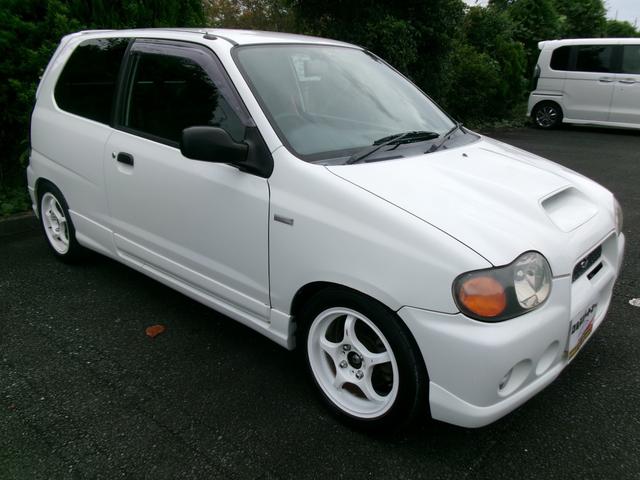 アルトワークス RS/Z Tチェーン 4WD 5MT ターボ JWORKSマフラー 運転席レカロシート 車高調 ZERO1000エアクリーナー A-TECH FINAL SPEED 14インチ5.5jホイール ETC(7枚目)