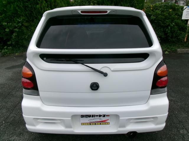 アルトワークス RS/Z Tチェーン 4WD 5MT ターボ JWORKSマフラー 運転席レカロシート 車高調 ZERO1000エアクリーナー A-TECH FINAL SPEED 14インチ5.5jホイール ETC(8枚目)