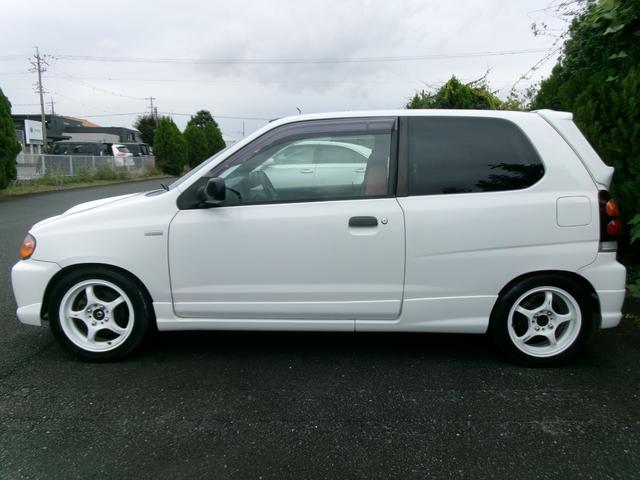 アルトワークス RS/Z Tチェーン 4WD 5MT ターボ JWORKSマフラー 運転席レカロシート 車高調 ZERO1000エアクリーナー A-TECH FINAL SPEED 14インチ5.5jホイール ETC(11枚目)