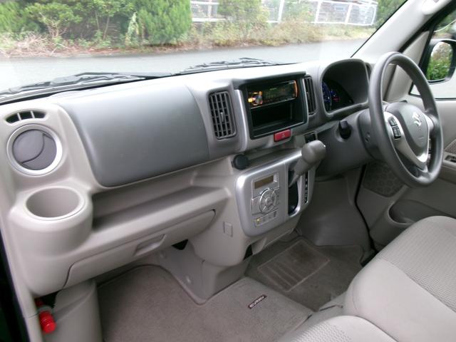 エブリイワゴン PZターボ Tチェーン ターボ スマートキー プッシュスタート フロントドライブレコーダー ボディコーテング施工済 リアガラス新品カーフィルム施工済 両側スライドドア片側電動スライドドア 衝突軽減ブレーキ ETC(45枚目)