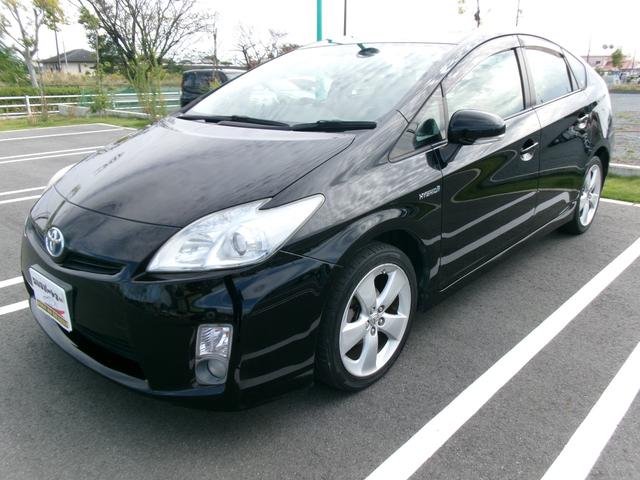 プリウス Ｓ　Ｔチェーン　ナビ　Ｂｌｕｅｔｏｏｔｈ　バックカメラ　フルセグ　スマートキー　プッシュスタート　オートライト　オートエアコン　ＥＴＣ　取扱説明書　Ｗエアバッグ　サイドエアバッグ（6枚目）