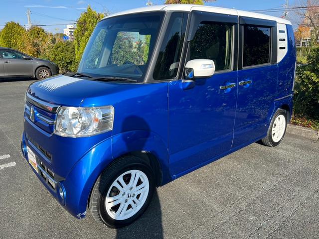 N-BOX G・ターボLパッケージ Tチェーン ターボ スマートキー プッシュスタート ナビ バックカメラ Bluetooth フルセグ フリップダウンモニター ETC 両側電動スライド パドルシフト ドライブレコーダー 取説記録簿(6枚目)