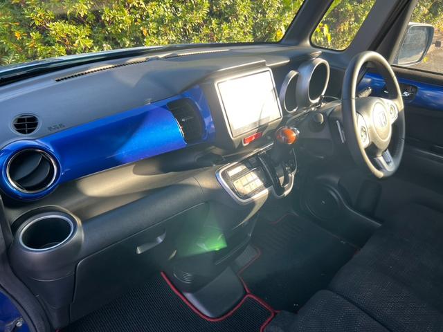 N-BOX G・ターボLパッケージ Tチェーン ターボ スマートキー プッシュスタート ナビ バックカメラ Bluetooth フルセグ フリップダウンモニター ETC 両側電動スライド パドルシフト ドライブレコーダー 取説記録簿(44枚目)