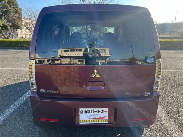 eKワゴン M 5MT キーレス エアコン ETC 電動格納ミラー Wエアバッグ ヘッドランプレベライザー(8枚目)