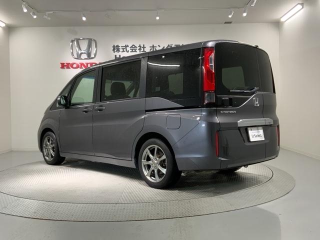 ステップワゴン Ｇ　１年保証　ナビＶＸＭ－１５５ＶＦＮｉ　ＴＶ　Ｒカメラ　ＣＤ録音　ＤＶＤ　ＥＴＣ　ＶＳＡ　クルコン　アルミ　スマ－トキ－　スペアキ－　盗難防止装置　整備記録簿　Ｗエアバッグ　ＡＡＣ　バックガイドモニター（48枚目）