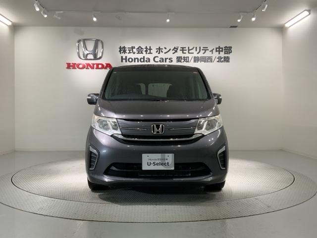 ステップワゴン Ｇ　１年保証　ナビＶＸＭ－１５５ＶＦＮｉ　ＴＶ　Ｒカメラ　ＣＤ録音　ＤＶＤ　ＥＴＣ　ＶＳＡ　クルコン　アルミ　スマ－トキ－　スペアキ－　盗難防止装置　整備記録簿　Ｗエアバッグ　ＡＡＣ　バックガイドモニター（53枚目）