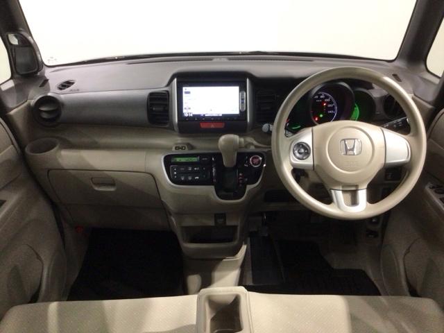 Ｎ－ＢＯＸ Ｇ・Ｌパッケージ　１年保証　ワンオーナー　安尾ＶＸＭ－１５５ＶＳｉ　ＴＶ　Ｒカメラ　ＤＶＤ　ＥＴＣ　ＶＳＡ　スマ－トキ－　スペアキ－　盗難防止装置　整備記録簿　ドアバイザ－　ベンチシ－ト　Ｗエアバッグ　ＡＡＣ　ベンチ席（6枚目）