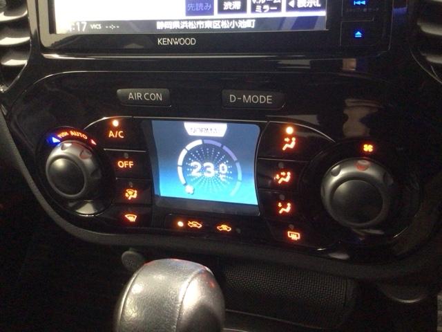 ジューク ニスモ　１年保証　ワンオーナー　ナビ　Ｒカメラ　ＤＶＤ　ドラレコ　ＥＴＣ　ＨＩＤ　横滑り防止　アルミ　スマ－トキ－　スペアキ－　盗難防止装置　整備記録簿　ドアバイザ－　Ｗエアバッグ　ＡＡＣ　バックモニター（8枚目）