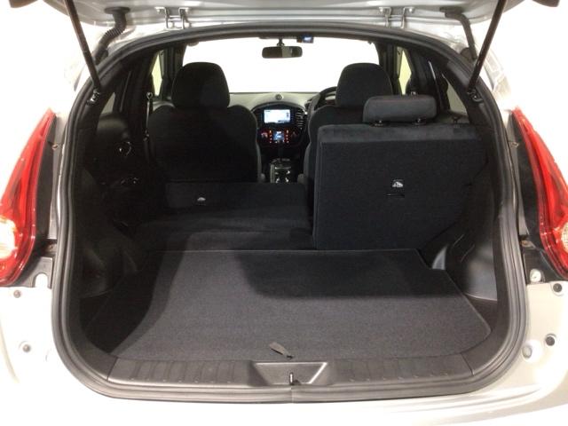 ジューク ニスモ　１年保証　ワンオーナー　ナビ　Ｒカメラ　ＤＶＤ　ドラレコ　ＥＴＣ　ＨＩＤ　横滑り防止　アルミ　スマ－トキ－　スペアキ－　盗難防止装置　整備記録簿　ドアバイザ－　Ｗエアバッグ　ＡＡＣ　バックモニター（35枚目）