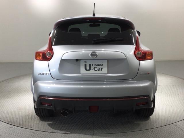 ジューク ニスモ　１年保証　ワンオーナー　ナビ　Ｒカメラ　ＤＶＤ　ドラレコ　ＥＴＣ　ＨＩＤ　横滑り防止　アルミ　スマ－トキ－　スペアキ－　盗難防止装置　整備記録簿　ドアバイザ－　Ｗエアバッグ　ＡＡＣ　バックモニター（49枚目）