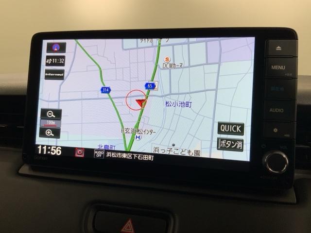 ヴェゼル ｅ：ＨＥＶＺ　Ｈ　ＳＥＮＳＩＮＧ　最長５年保証　ワンオーナー　ナビＶＸＵ－２１５ＶＺｉ　ＴＶ　Ｒカメラ　ＣＤ録音　ＢＴオ－ディオ　ＤＶＤ　ドラレコ　ＥＴＣ　ＬＥＤライト　横滑り防止　シ－トヒ－タ－　クルコン　アルミ（6枚目）