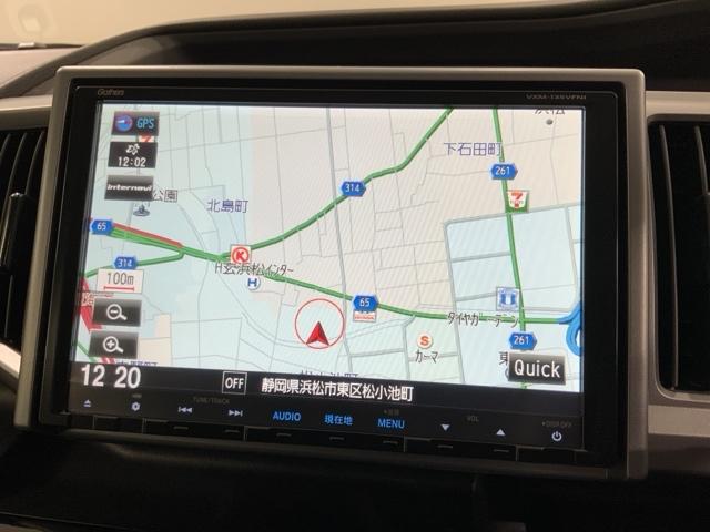 ステップワゴンスパーダ パワーエディション　１年保証　ナビＶＸＭ－１３５ＶＦＮｉ　ＴＶ　Ｒカメラ　ＣＤ録音　ＤＶＤ　ドラレコ　ＥＴＣ　ＨＩＤ　ＶＳＡ　アルミ　スマ－トキ－　スペアキ－　盗難防止装置　整備記録簿　ドアバイザ－　Ｗエアバッグ　ＡＡＣ（3枚目）