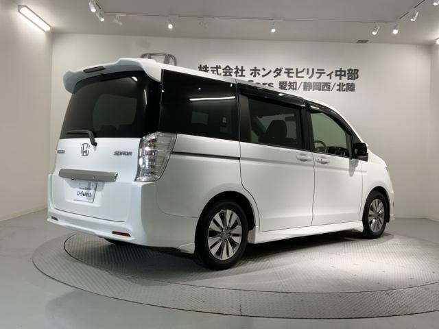 ステップワゴンスパーダ パワーエディション　１年保証　ナビＶＸＭ－１３５ＶＦＮｉ　ＴＶ　Ｒカメラ　ＣＤ録音　ＤＶＤ　ドラレコ　ＥＴＣ　ＨＩＤ　ＶＳＡ　アルミ　スマ－トキ－　スペアキ－　盗難防止装置　整備記録簿　ドアバイザ－　Ｗエアバッグ　ＡＡＣ（50枚目）