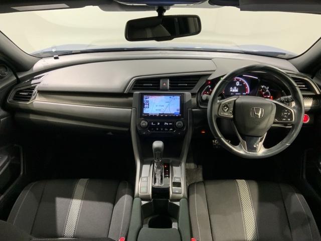 シビック ハッチバック H SENSING 最長5年保証 ワンオーナー ナビ TV Rカメラ BTオ-ディオ ETC LEDライト VSA シ-トヒ-タ- クルコン アルミ スマ-トキ- スペアキ- 盗難防止装置 整備記録簿(9枚目)