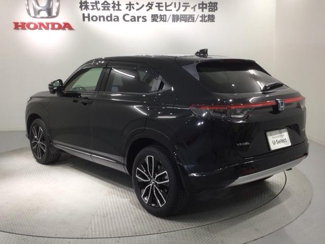 ヴェゼル ｅ：ＨＥＶＺ　ＢＳＩレス　Ｈ　ＳＥＮＳＩＮＧ　最長５年保証　純正ナビ　ＴＶ　Ｒカメラ　マルチビュ－　ＢＴオ－ディオ　ＥＴＣ　ＬＥＤライト　ＶＳＡ　シ－トヒ－タ－　クルコン　アルミ　スマ－トキ－　盗難防止装置　ＡＡＣ（48枚目）