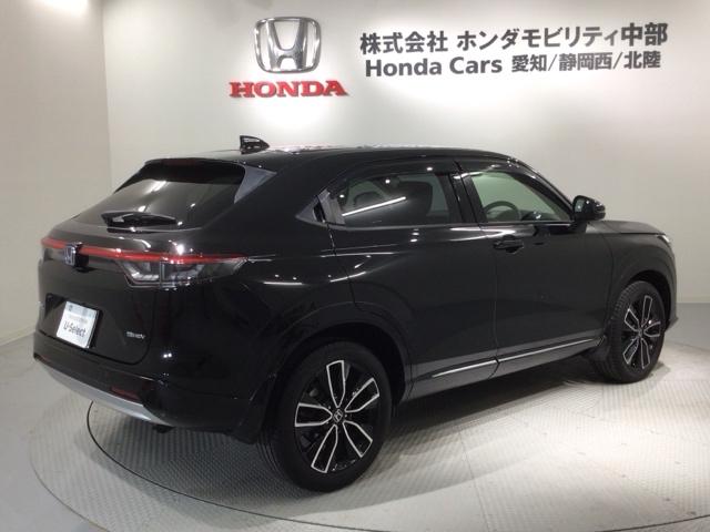 ヴェゼル ｅ：ＨＥＶＺ　ＢＳＩレス　Ｈ　ＳＥＮＳＩＮＧ　最長５年保証　純正ナビ　ＴＶ　Ｒカメラ　マルチビュ－　ＢＴオ－ディオ　ＥＴＣ　ＬＥＤライト　ＶＳＡ　シ－トヒ－タ－　クルコン　アルミ　スマ－トキ－　盗難防止装置　ＡＡＣ（50枚目）