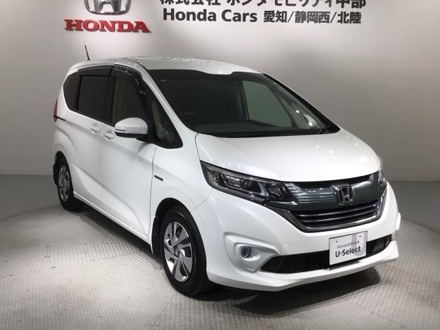 フリードハイブリッド ハイブリッド・Ｇホンダセンシング　１年保証　ナビＶＸＭ－１７５ＶＦＮｉ　ＴＶ　Ｒカメラ　ＣＤ録音　ＢＴオ－ディオ　ＤＶＤ　ドラレコ　ＥＴＣ　ＬＥＤライト　両側電動ドア　ＶＳＡ　クルコン　スマ－トキ－　盗難防止装置　整備記録簿　ＡＡＣ（51枚目）