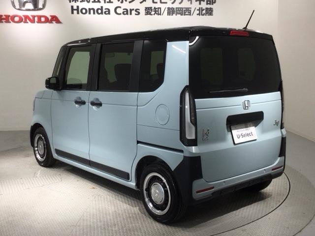 Ｎ－ＢＯＸジョイ ターボ　ＨＳＥＮＳＩＮＧ　２トーン　新車保証　試乗車　ワンオ－ナ－　ナビＬＸＵ－２４２ＮＢＩ　ＴＶ　Ｒカメラ　ＣＤ録音　ＢＴオーディオ　ＤＶＤ　シ－トヒ－タ－　ＥＴＣ　ＬＥＤライト　ＶＳＡ　両側電動ドア（48枚目）