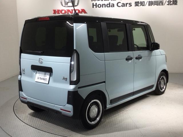 Ｎ－ＢＯＸジョイ ターボ　ＨＳＥＮＳＩＮＧ　２トーン　新車保証　試乗車　ワンオ－ナ－　ナビＬＸＵ－２４２ＮＢＩ　ＴＶ　Ｒカメラ　ＣＤ録音　ＢＴオーディオ　ＤＶＤ　シ－トヒ－タ－　ＥＴＣ　ＬＥＤライト　ＶＳＡ　両側電動ドア（50枚目）