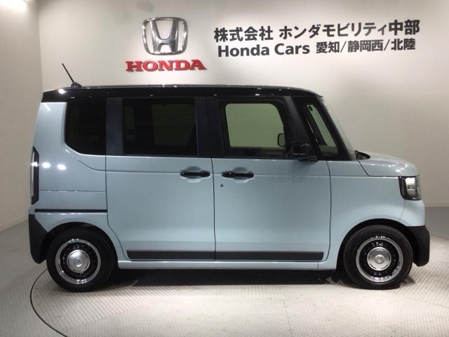 Ｎ－ＢＯＸジョイ ターボ　ＨＳＥＮＳＩＮＧ　２トーン　新車保証　試乗車　ワンオ－ナ－　ナビＬＸＵ－２４２ＮＢＩ　ＴＶ　Ｒカメラ　ＣＤ録音　ＢＴオーディオ　ＤＶＤ　シ－トヒ－タ－　ＥＴＣ　ＬＥＤライト　ＶＳＡ　両側電動ドア（51枚目）