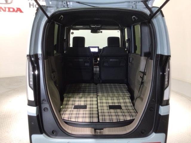 Ｎ－ＢＯＸジョイ ターボ　ＨＳＥＮＳＩＮＧ　２トーン　新車保証　試乗車　ワンオ－ナ－　ナビＬＸＵ－２４２ＮＢＩ　ＴＶ　Ｒカメラ　ＣＤ録音　ＢＴオーディオ　ＤＶＤ　シ－トヒ－タ－　ＥＴＣ　ＬＥＤライト　ＶＳＡ　両側電動ドア（19枚目）