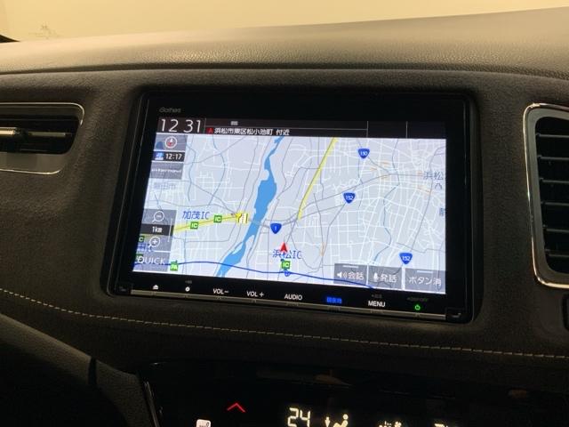 ヴェゼル ハイブリッドRS・ホンダセンシング 最長5年保証 ワンオーナー ナビVXM-197VFEI TV Rカメラ CD録音 BTオ-ディオ DVD ETC LEDライト VSA シートヒーター 電動シート クルコン アルミ フォグ スマキー(6枚目)
