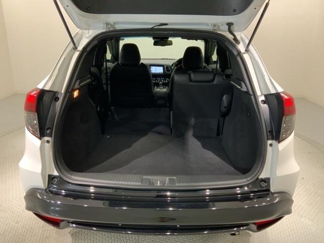 ヴェゼル ハイブリッドRS・ホンダセンシング 最長5年保証 ワンオーナー ナビVXM-197VFEI TV Rカメラ CD録音 BTオ-ディオ DVD ETC LEDライト VSA シートヒーター 電動シート クルコン アルミ フォグ スマキー(36枚目)