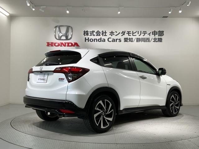 ヴェゼル ハイブリッドRS・ホンダセンシング 最長5年保証 ワンオーナー ナビVXM-197VFEI TV Rカメラ CD録音 BTオ-ディオ DVD ETC LEDライト VSA シートヒーター 電動シート クルコン アルミ フォグ スマキー(50枚目)