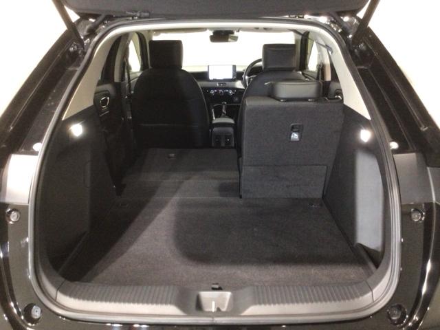 ヴェゼル ｅ：ＨＥＶＺ　Ｈ　ＳＥＮＳＩＮＧ　最長５年保証　ワンオ－ナ－　ナビＶＸＵ－２１５ＶＺｉ　ＴＶ　Ｒカメラ　ＣＤ録音　ＢＴオ－ディオ　ＤＶＤ　ＥＴＣ　ＶＳＡ　シ－トヒ－タ－　クルコン　アルミ　スマ－トキ－　盗難防止装置（37枚目）