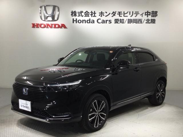 ヴェゼル ｅ：ＨＥＶＺ　Ｈ　ＳＥＮＳＩＮＧ　最長５年保証　ワンオ－ナ－　ナビＶＸＵ－２１５ＶＺｉ　ＴＶ　Ｒカメラ　ＣＤ録音　ＢＴオ－ディオ　ＤＶＤ　ＥＴＣ　ＶＳＡ　シ－トヒ－タ－　クルコン　アルミ　スマ－トキ－　盗難防止装置（46枚目）