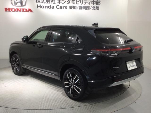 ヴェゼル ｅ：ＨＥＶＺ　Ｈ　ＳＥＮＳＩＮＧ　最長５年保証　ワンオ－ナ－　ナビＶＸＵ－２１５ＶＺｉ　ＴＶ　Ｒカメラ　ＣＤ録音　ＢＴオ－ディオ　ＤＶＤ　ＥＴＣ　ＶＳＡ　シ－トヒ－タ－　クルコン　アルミ　スマ－トキ－　盗難防止装置（48枚目）