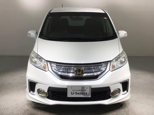 フリードハイブリッド ジャストセレクション　１年保証　ナビ　ＴＶ　Ｒカメラ　ＣＤ録音　ＢＴオ－ディオ　ＤＶＤ　ドラレコ　ＥＴＣ　ＨＩＤ　両側電動ドア　ＶＳＡ　クルコン　アルミ　スマ－トキ－　盗難防止装置　整備記録簿　ＡＡＣ　スペアキ－　地デジ（48枚目）