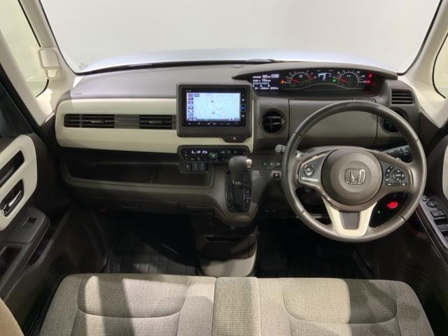 Ｎ－ＢＯＸ Ｌ・ターボ　ＨＳＥＮＳＩＮＧ　最長５年保証　ワンオ－ナ－　ナビＶＸＭ－２１４ＶＦＩ　ＴＶ　Ｒカメラ　ＣＤ録音　ＢＴオーディオ　ＤＶＤ　シ－トヒ－タ－　ＬＥＤライト　両側電動ドア　クルコン　スマ－トキ－　ＡＡＣ（8枚目）